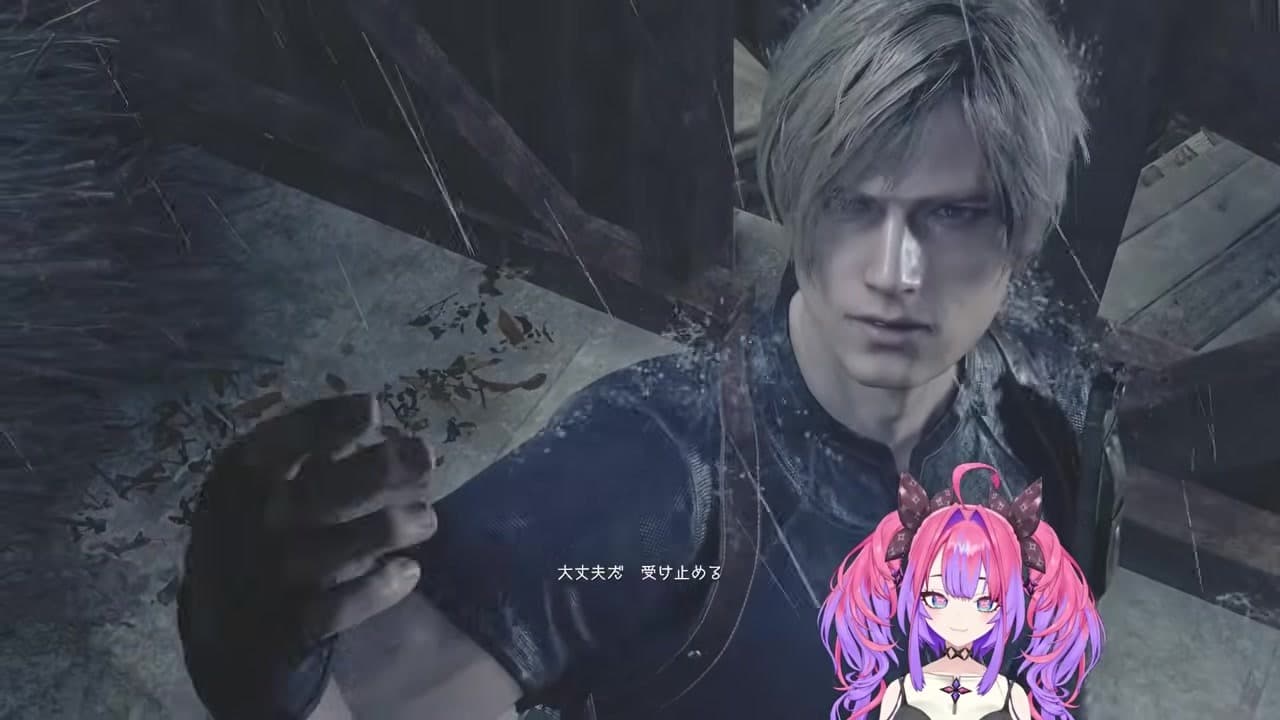 【バイオRE4】レオンに受け止められたいと自認アシュリー化するヴィヴィ