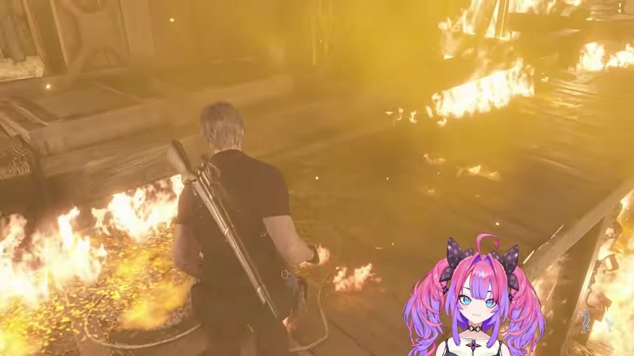 【バイオRE4】「Go To Hell」死体撃ち＆崩壊建物で命よりアイテム回収