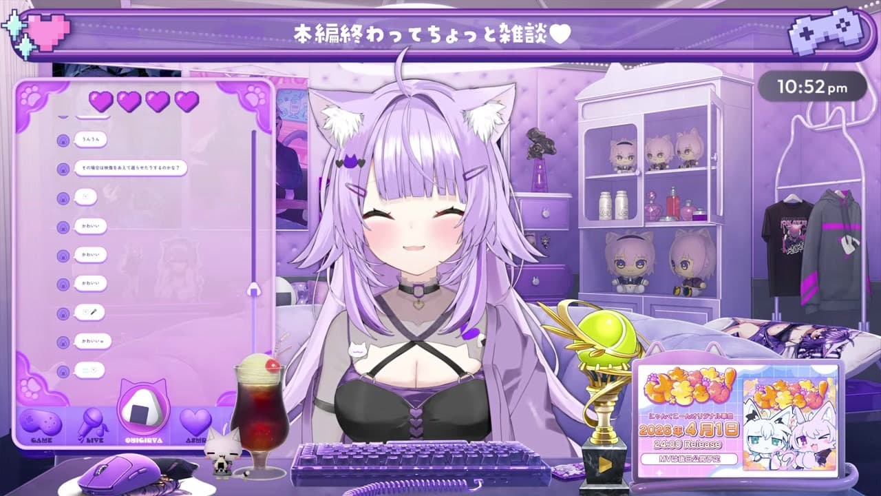 [Audio Lecture] Okayu self-deprecates her 'heavy makeup' voice and describes prep harder than the Dr. Light incident