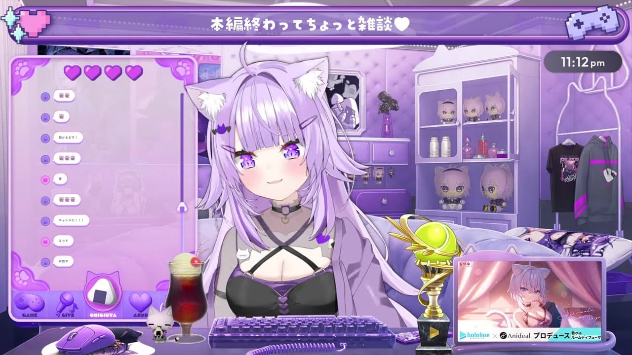 【マリオテニス】時間停止モノでフルパージされちゃう猫又おかゆ