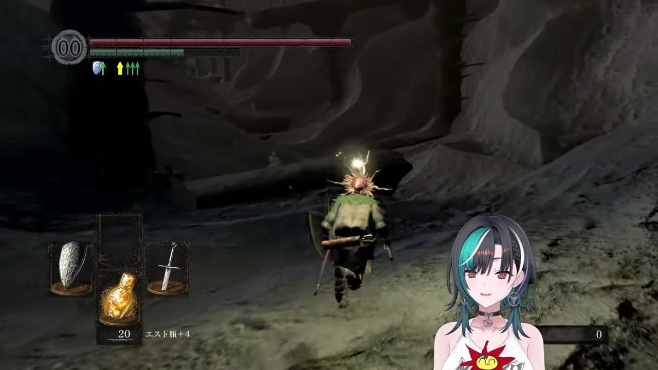 【DARK SOULS】17万ソウル『バカバカ』使い切り無敵化する輪堂千速