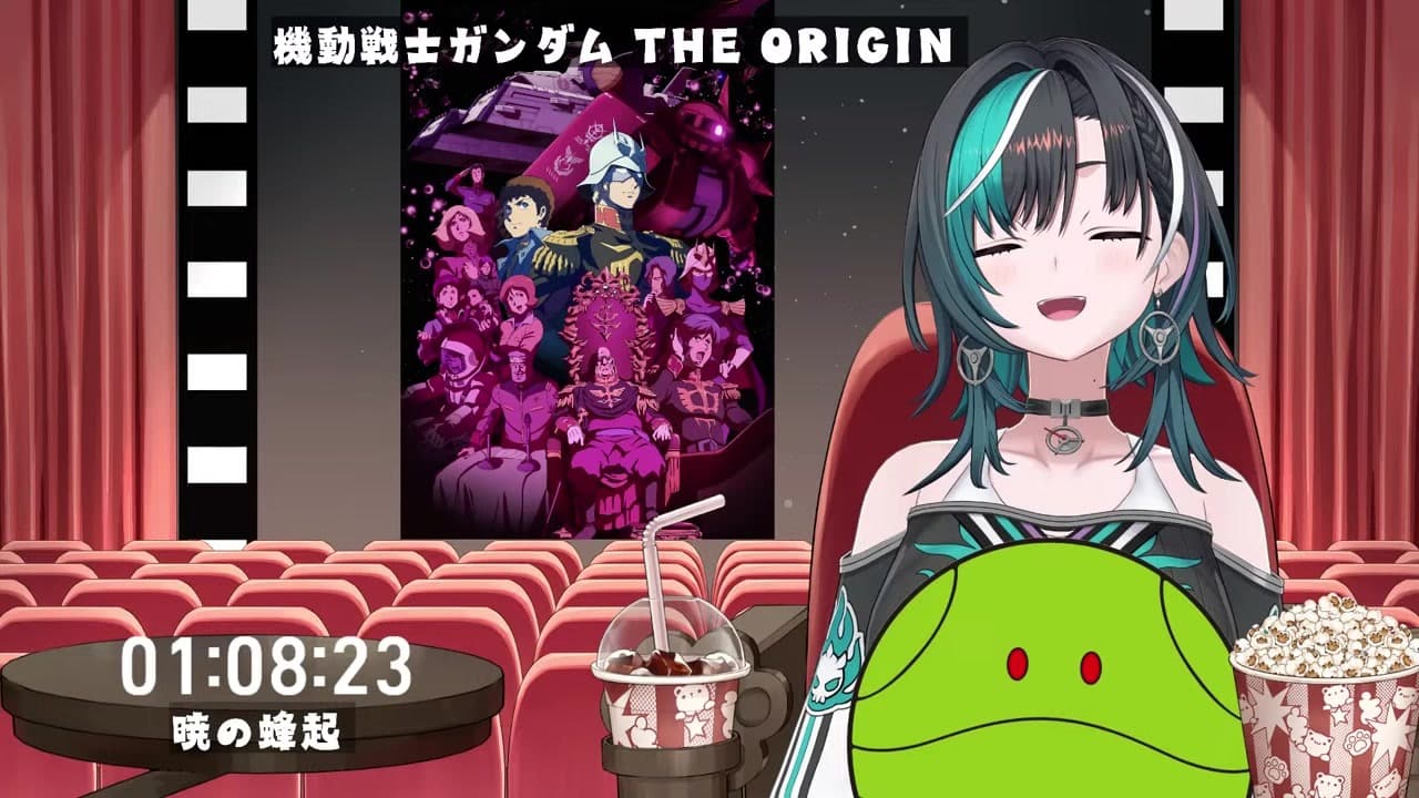 【オリジン】『ハロついてる！』シャアの半生に感動する輪堂千速