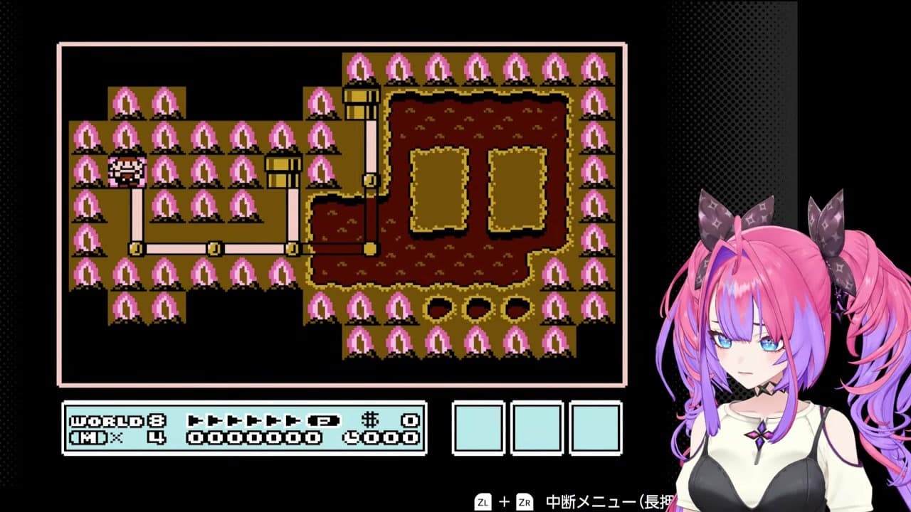 [Mario 3] Lost in Demon Gate 8-1, "Monmon" Vivi screams while refusing spoilers