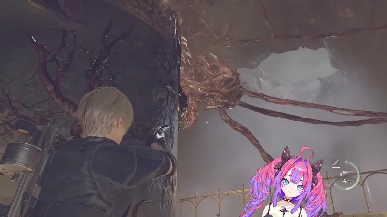 【バイオRE4】激闘後「くちべにメイク担当」発言しトイレへ 綺々羅々ヴィヴィ