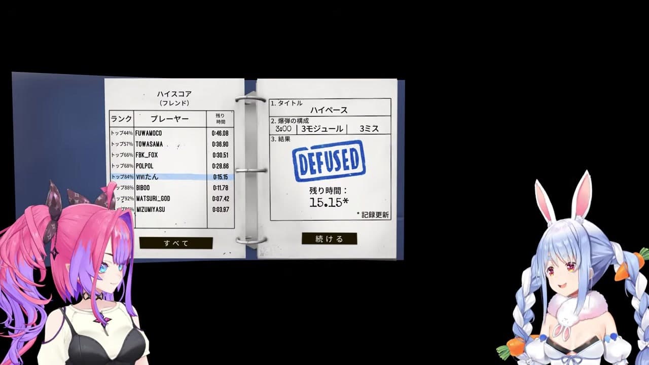 【耳かきロケ】耳クソ自爆でぺこーらに絶叫される綺々羅々ヴィヴィ