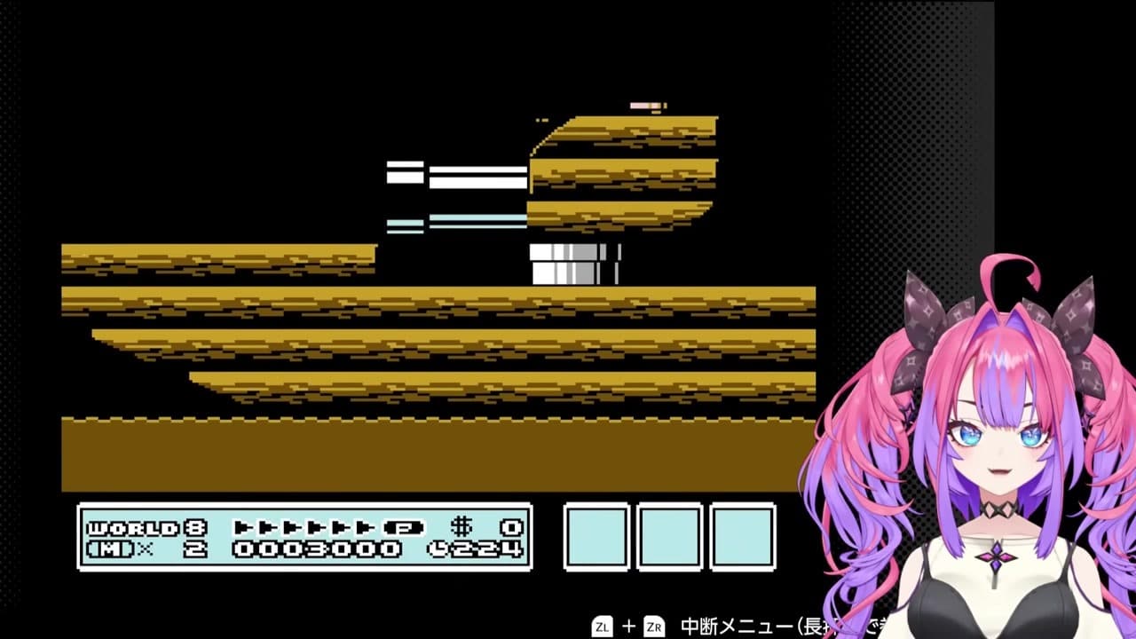 【マリオ3】クリアと思ったらピーチさらわれファイアブロス絶叫