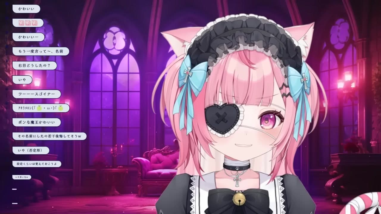 [First Stream] Demon Lord Sakumodeus keeps misspelling her name after calling viewers livestock