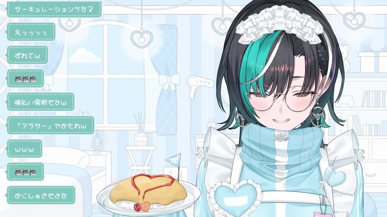 【エイプリルフール】後ろ丸出しメイド服で無理やりかわいいを演じる輪堂千速