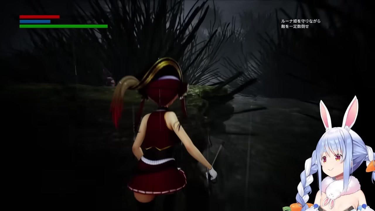 【姫タンク】タンク扱いし守れず倒す兎田ぺこら