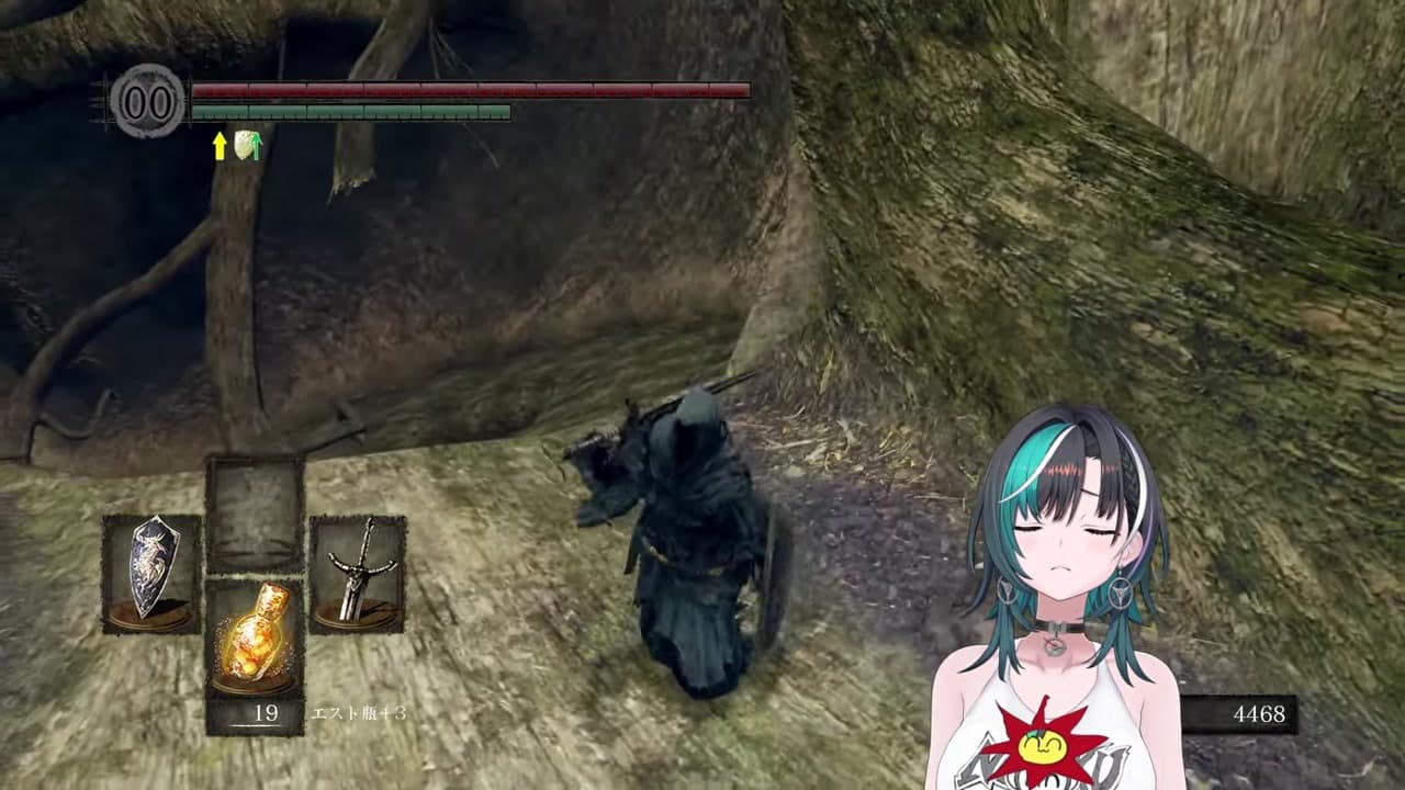 【ダークソウル】バジリスクに「かわいい」と言いつつ絶叫する輪堂千速