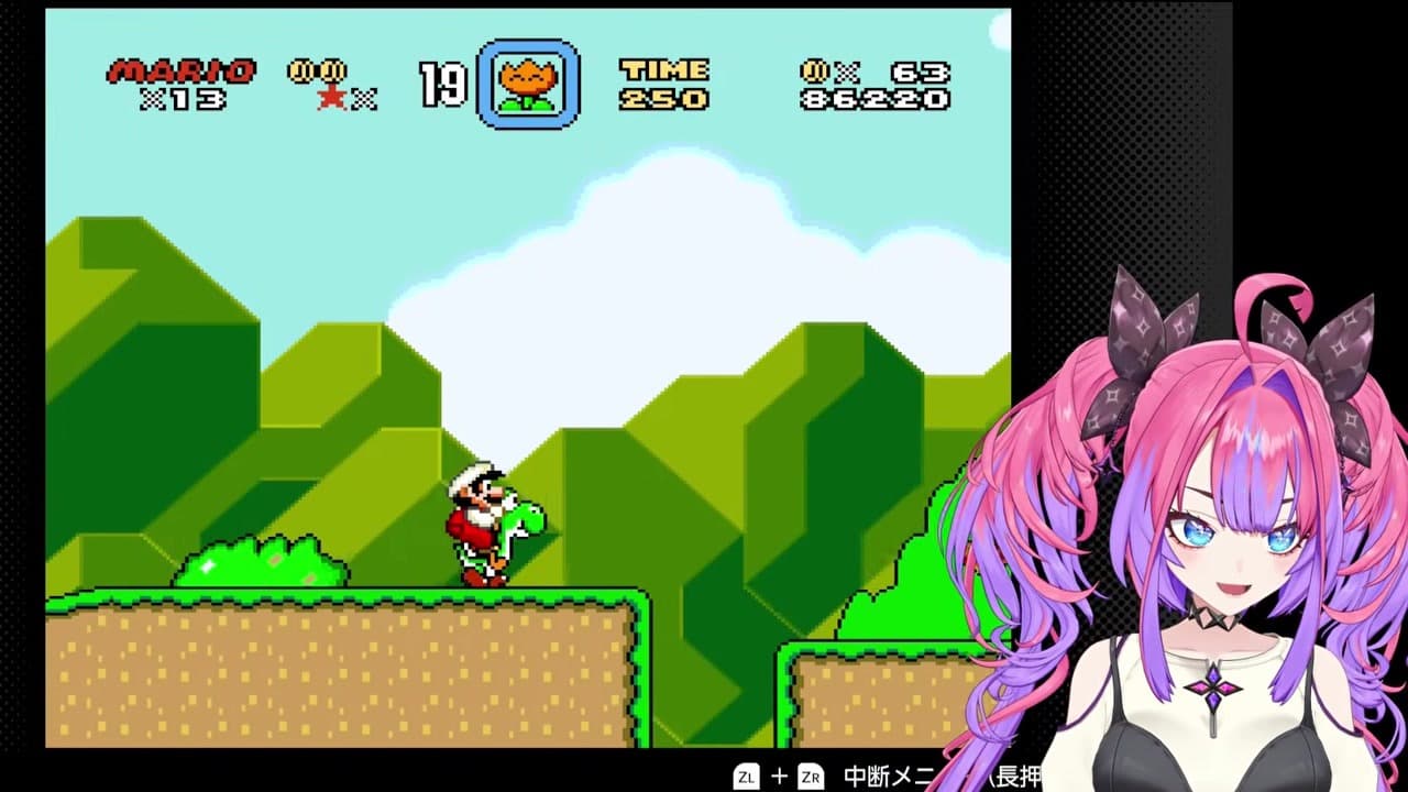 【マリオワールド】崖からヨッシーが消え「いいやつだった」と嘆くヴィヴィ