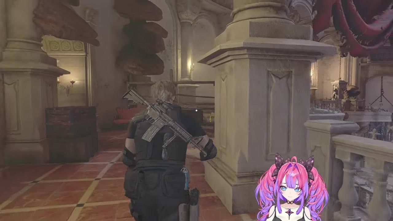 【RE4】虫に襲われ「ひもひ、ひもやあああ！」と本音漏らすヴィヴィ